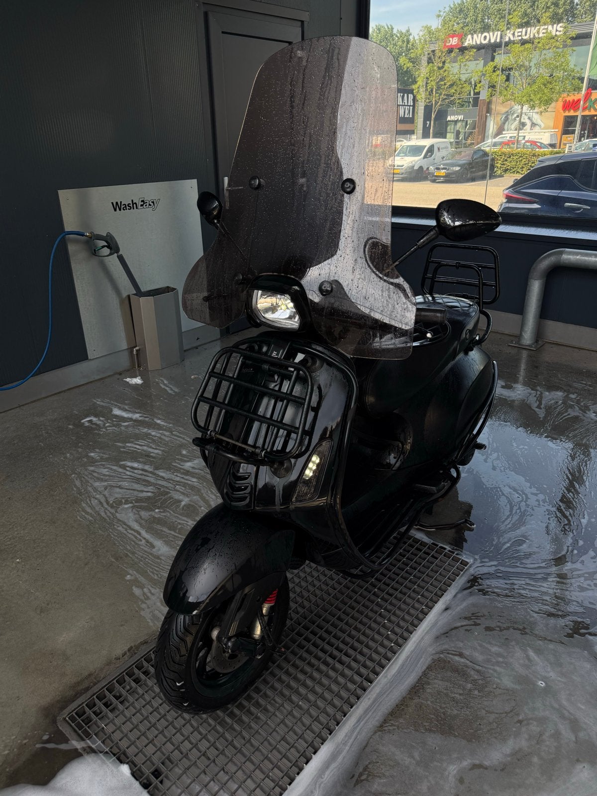 Vespa Sprint 4T - 2018 - Custom zadel & smoked details, Ophalen, Gebruikt, Benzine, Vespa