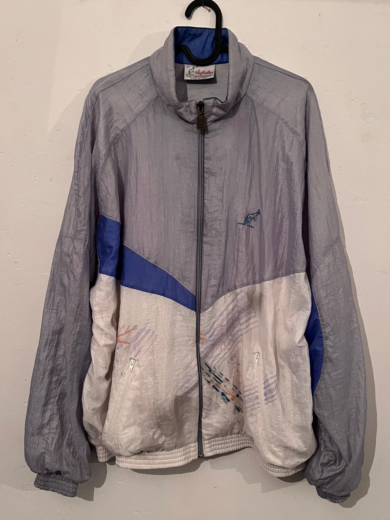 Australian L’Alpina jas maat 52, Kleding | Heren, Ophalen of Verzenden, Zo goed als nieuw, Maat 52/54 (L), Blauw