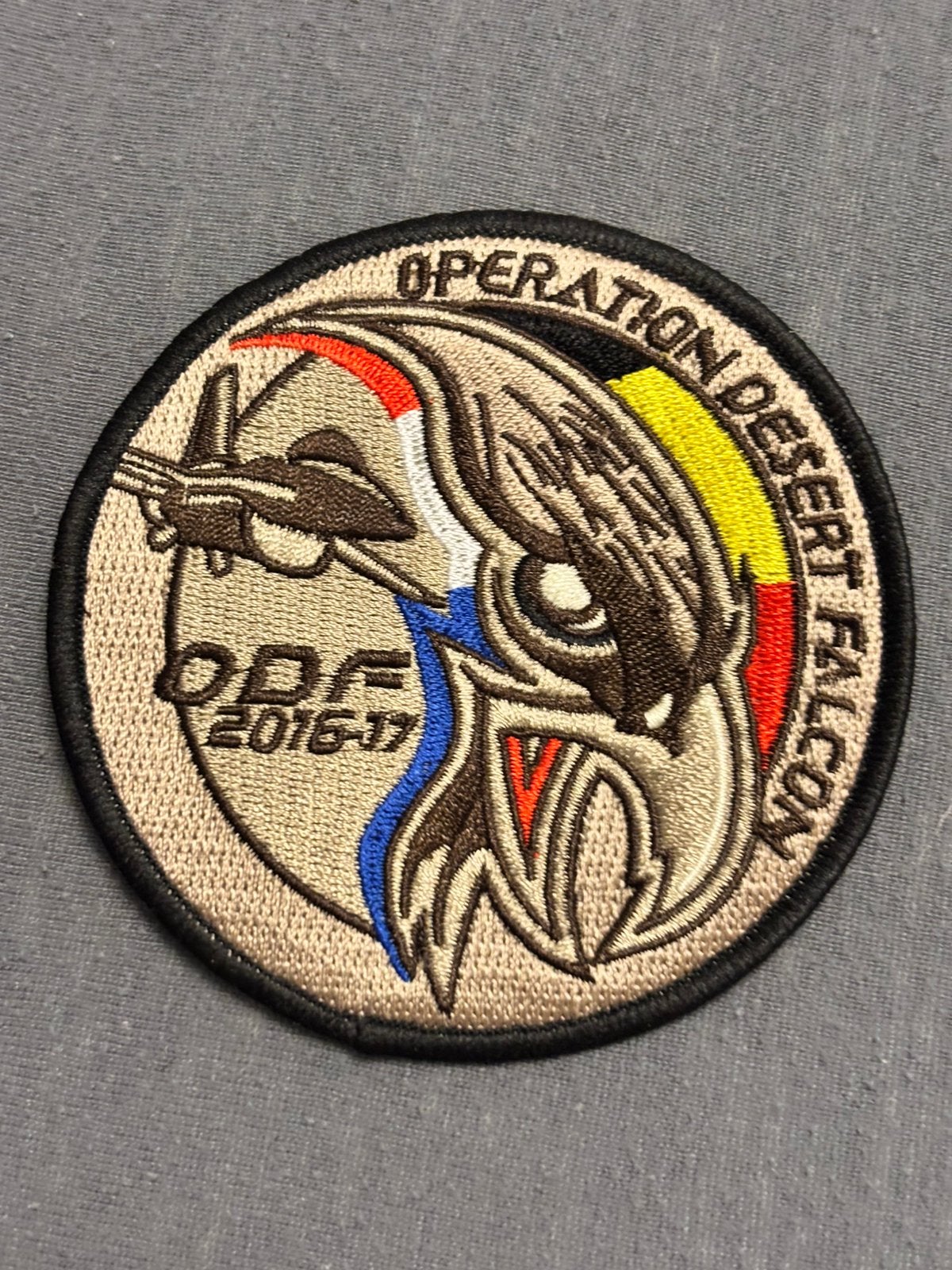 Embleem F-16 ODF 2016-17, Verzenden, Luchtmacht, Nederland, Embleem of Badge