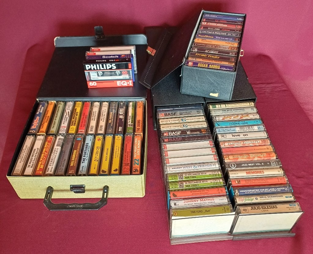 66 cassettebandjes, Cd's en Dvd's, Cassettebandjes, Gebruikt, Overige genres, Ophalen of Verzenden, Origineel