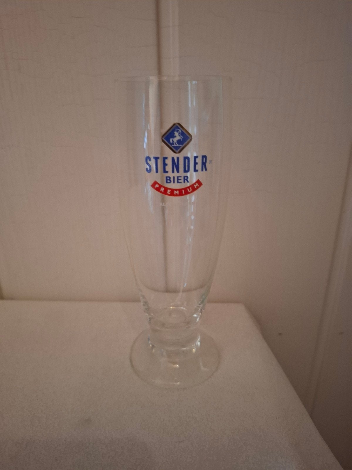 Stender bierglas voor verzamelaar, Verzamelen, Ophalen of Verzenden, Zo goed als nieuw, Glas of Glazen, Overige merken