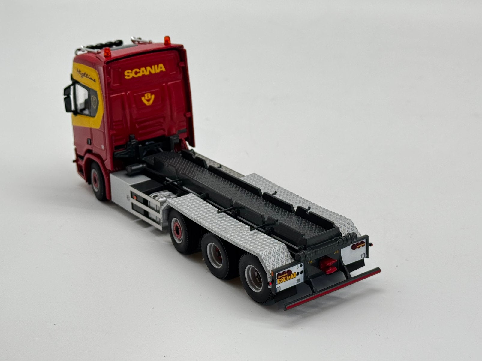 WSI SCANIA R HIGHLINE THEUNISSEN 8x4 container, Hobby en Vrije tijd, Modelauto's | 1:50, ., Nieuw, Ophalen of Verzenden, .