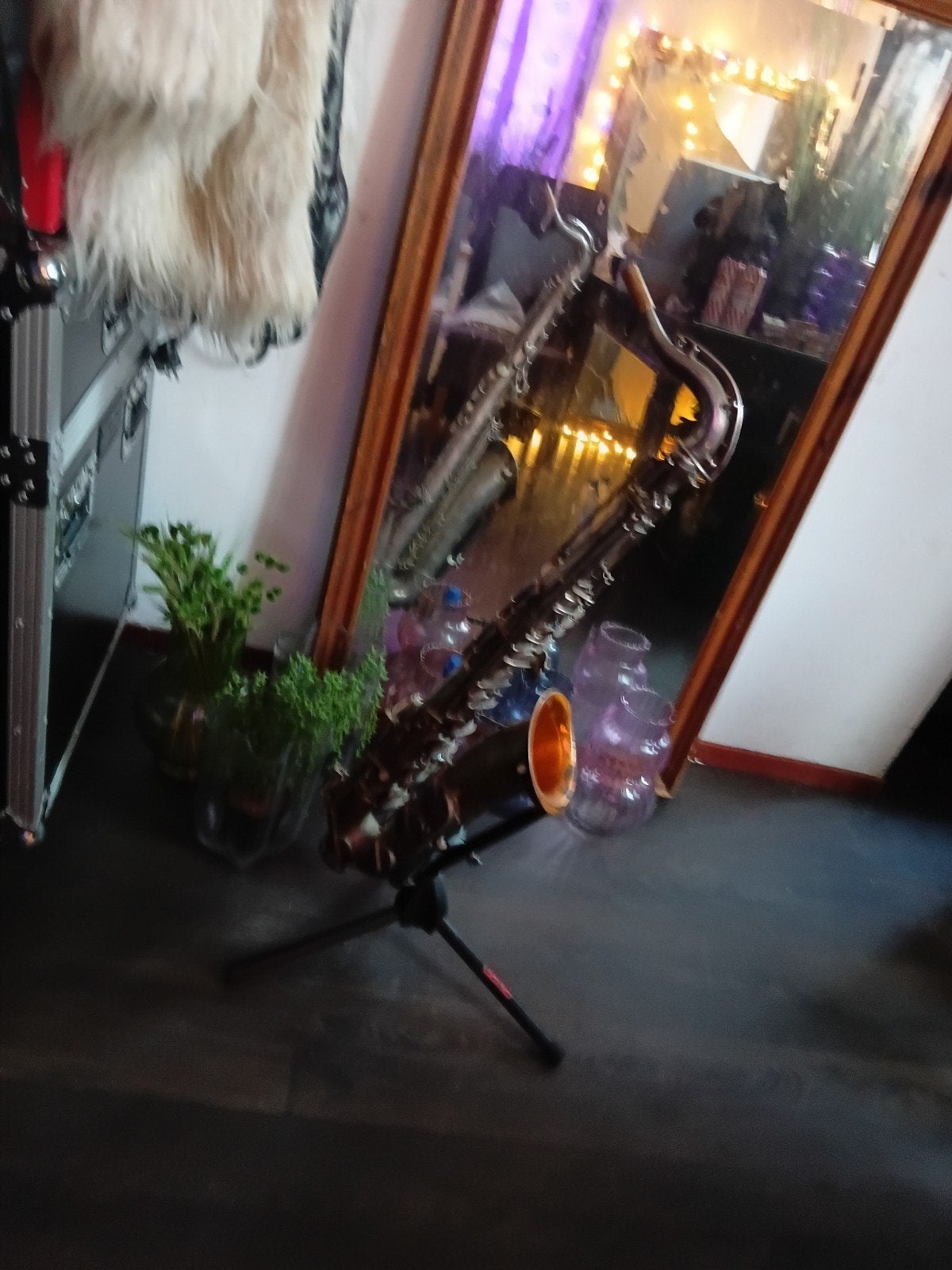 Amati Super Deluxe Tenorsaxofoon met koffer en standaard, Muziek en Instrumenten, Ophalen, Gebruikt, Tenor, Met koffer
