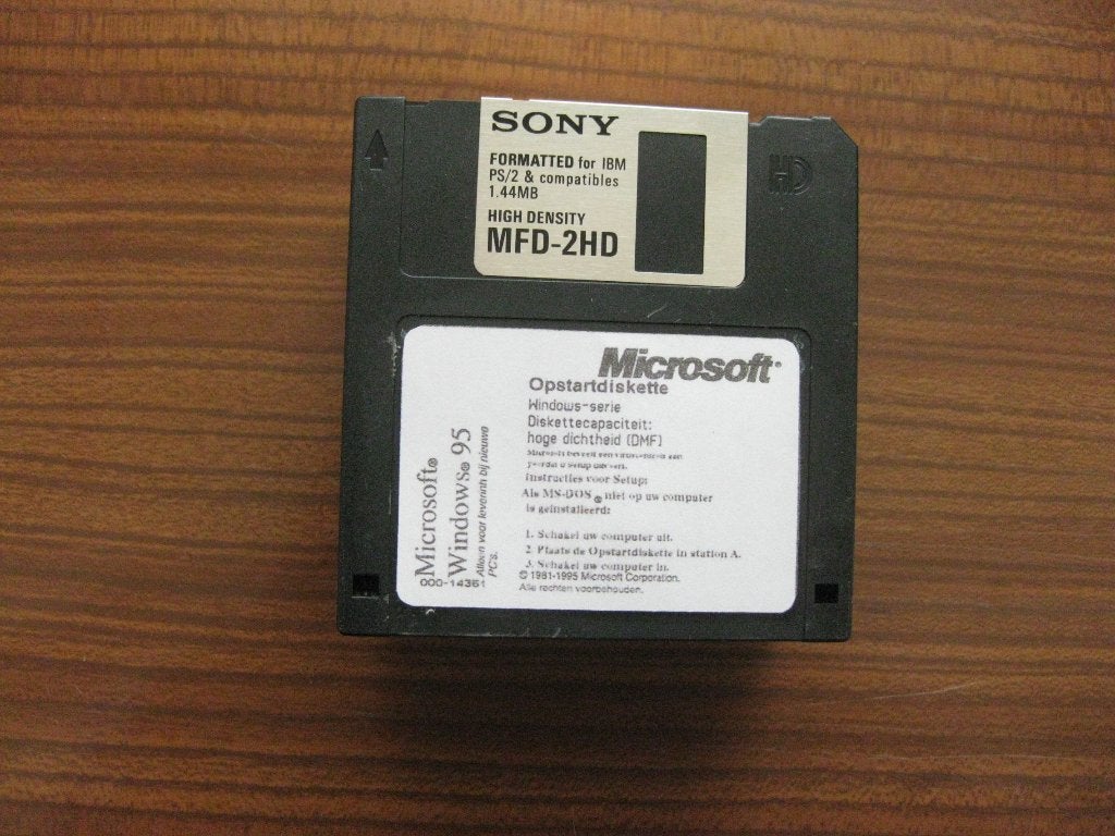 Windows 95 op 15 diskettes, Computers en Software, Besturingssoftware, Ophalen of Verzenden, Windows