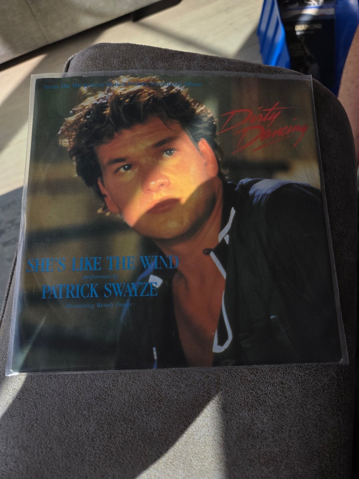 Patrick Swayze - She's Like The Wind (Dirty Dancing), Cd's en Dvd's, Gebruikt, Fotohoes, 7 inch, Ophalen of Verzenden