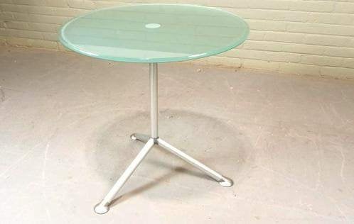 Postmodern Italiaans sidetable bijzettafel, Paolo Bistacchi, Ophalen, Tweedehands, Tweedehands, Glas