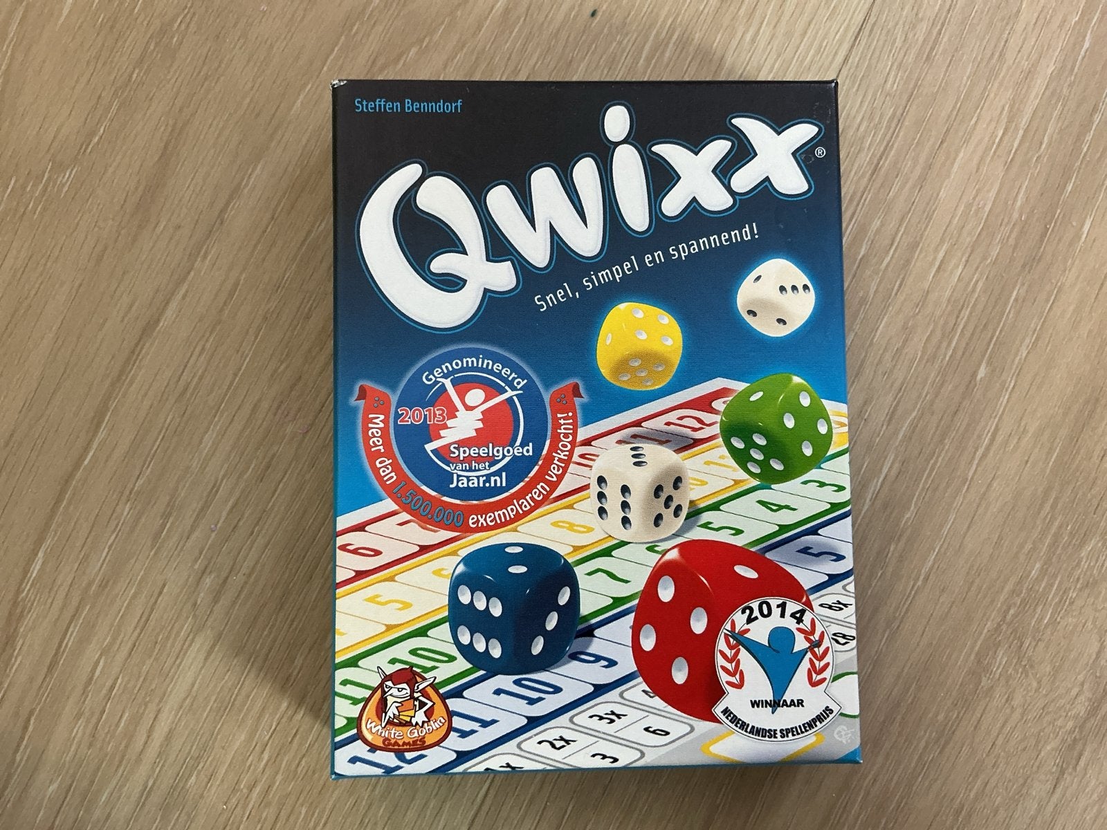 Qwixx dobbelspel - Snel, simpel en spannend!, Een of twee spelers, Ophalen of Verzenden, Nieuw