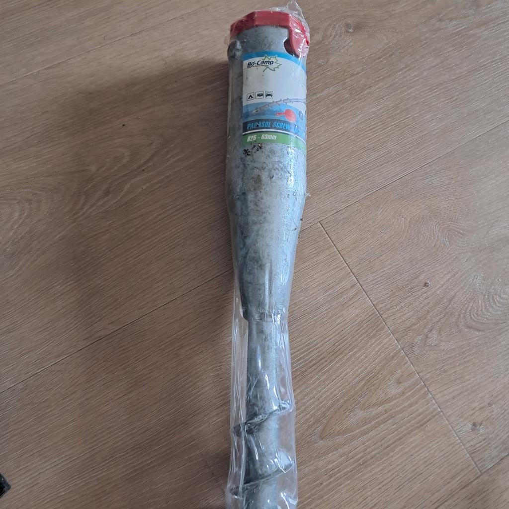 Parasol grondboor - 56cm, nieuw in verpakking, Ophalen, Nieuw