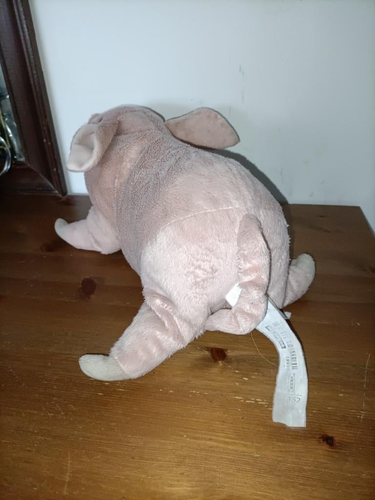 Ikea roze varken knuffel, Ophalen of Verzenden, Zo goed als nieuw, Overige typen