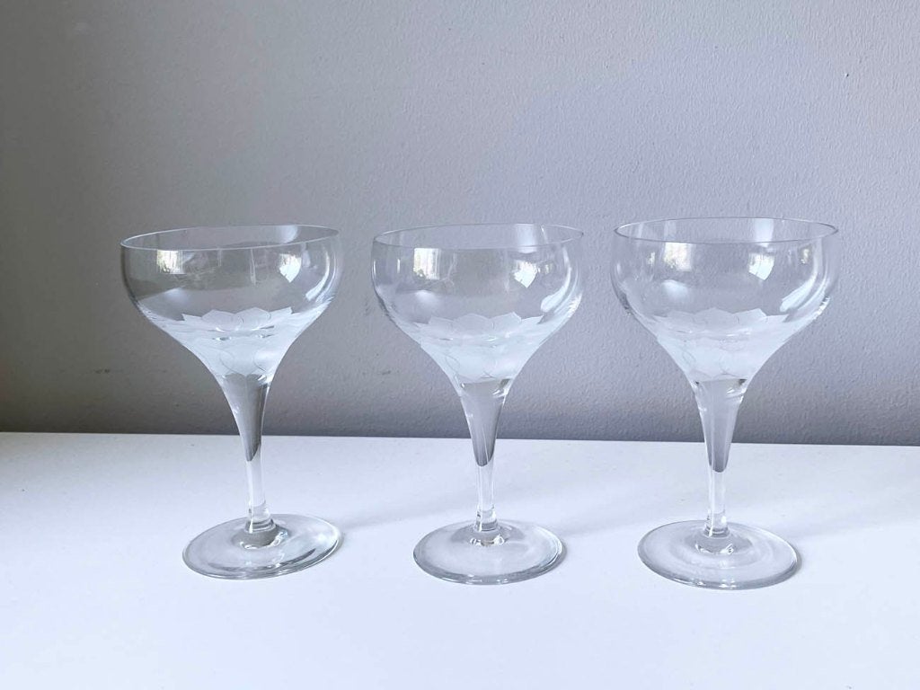 Rosenthal , Lotus, Likeurglazen, Ophalen of Verzenden