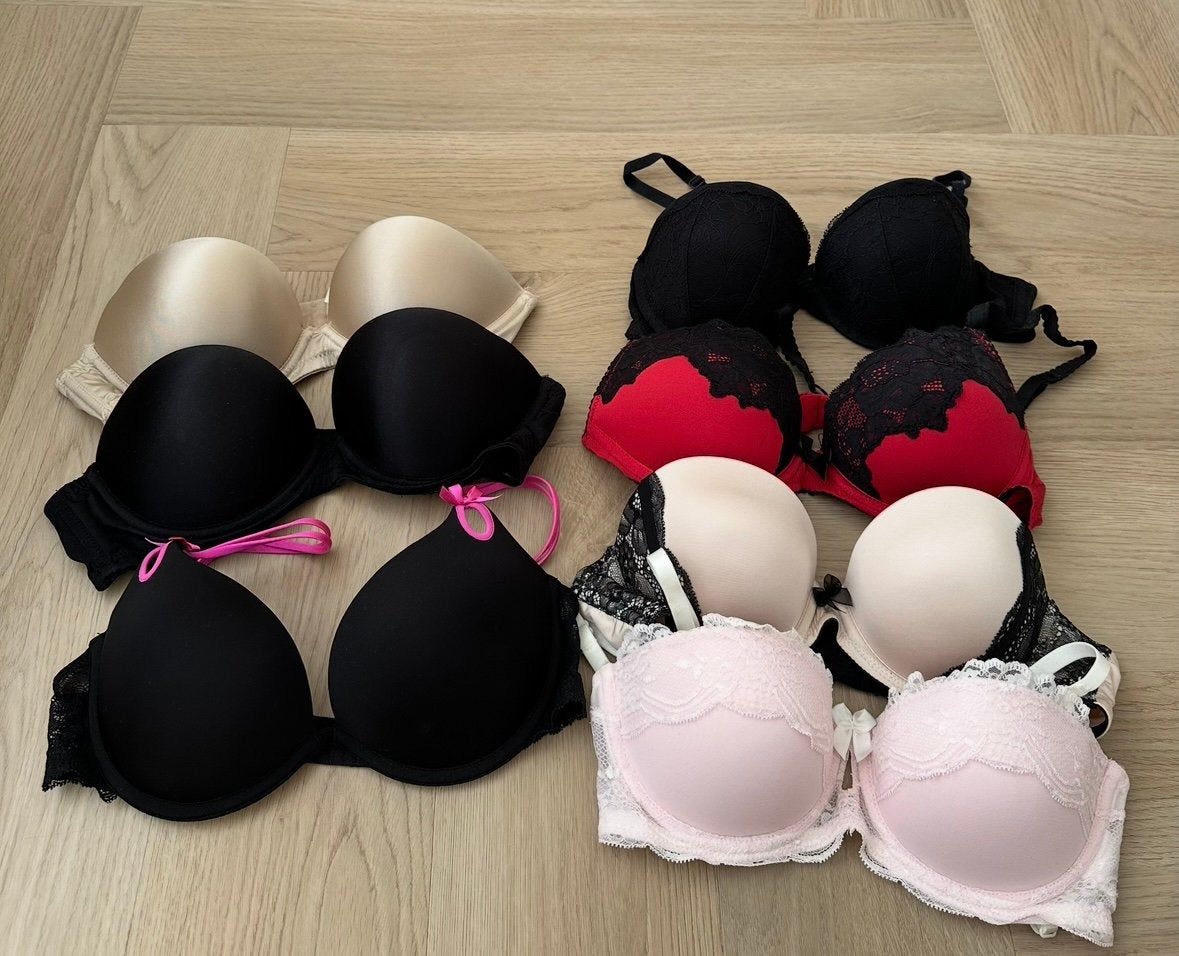 Set BH’s in maat 75B, Ophalen, Beige, BH