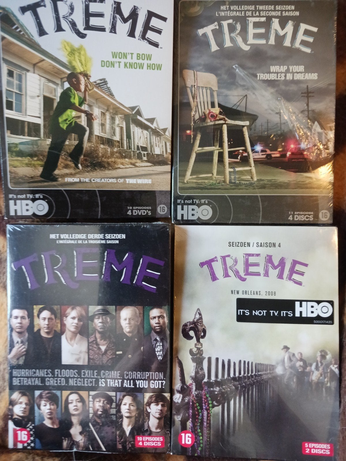Treme Complete Serie 1tm4, Engels, Vanaf 16 jaar, Ophalen of Verzenden, Zo goed als nieuw
