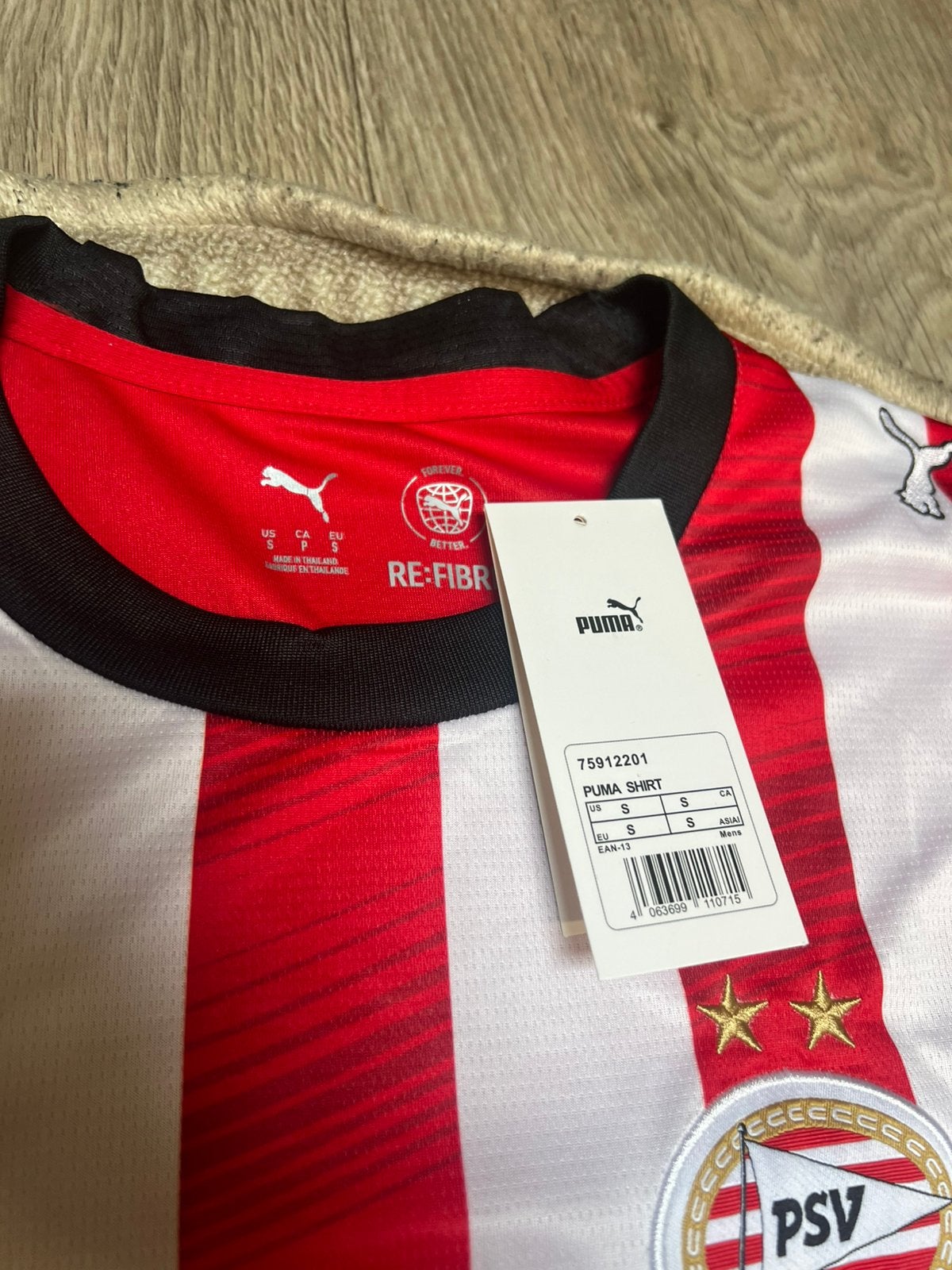 ️ PSV Thuisshirt – GEERTRUIDA #2 – Maat S, Sport en Fitness, Maat S, Verzenden, Nieuw, Shirt