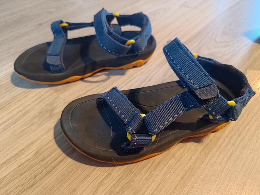 Teva sandalen maat 27 (17cm), Gebruikt, Overige typen, Ophalen of Verzenden