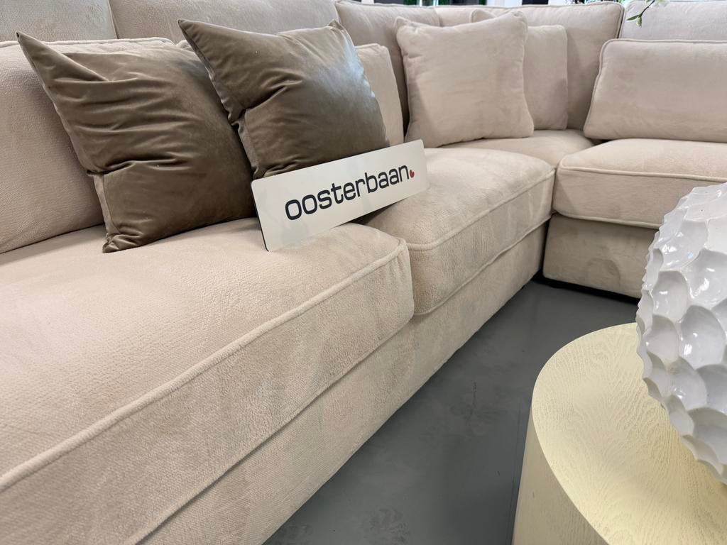 ACTIE - Luxe Velvet Teddy Knuffel Hoekbank Pocket 310x250cm, Info@oosterbaanwonen.nl, Venus 31 8448CE Heerenveen, Hoekbank, Oosterbaan Wonen