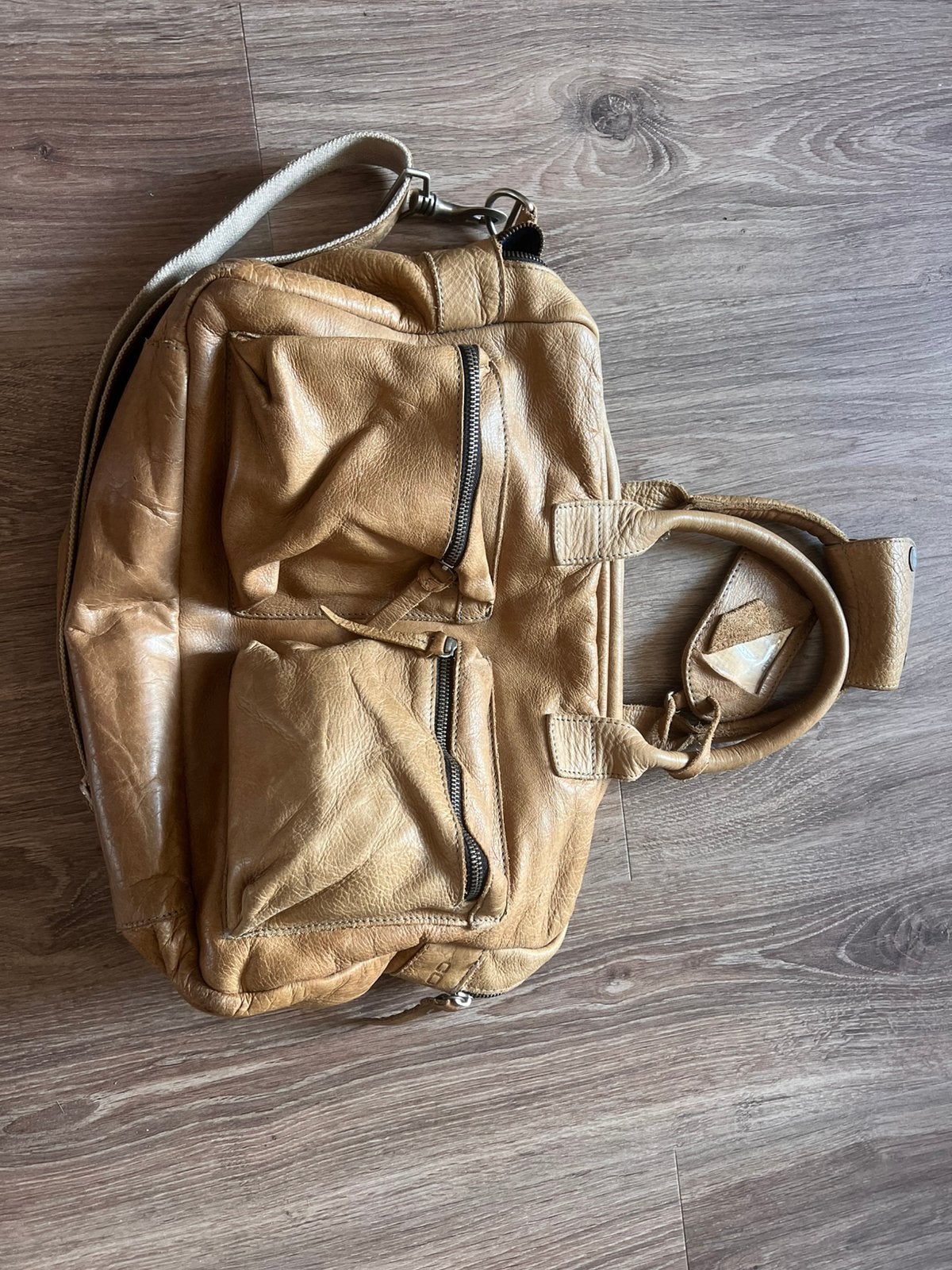 Cowboysbag luiertas, Ophalen, Bruin, Gebruikt, Cowboysbag