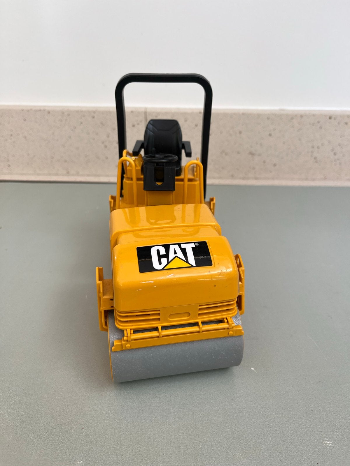 Bruder - CAT Wegenwals Speelgoed, Ophalen, Gebruikt