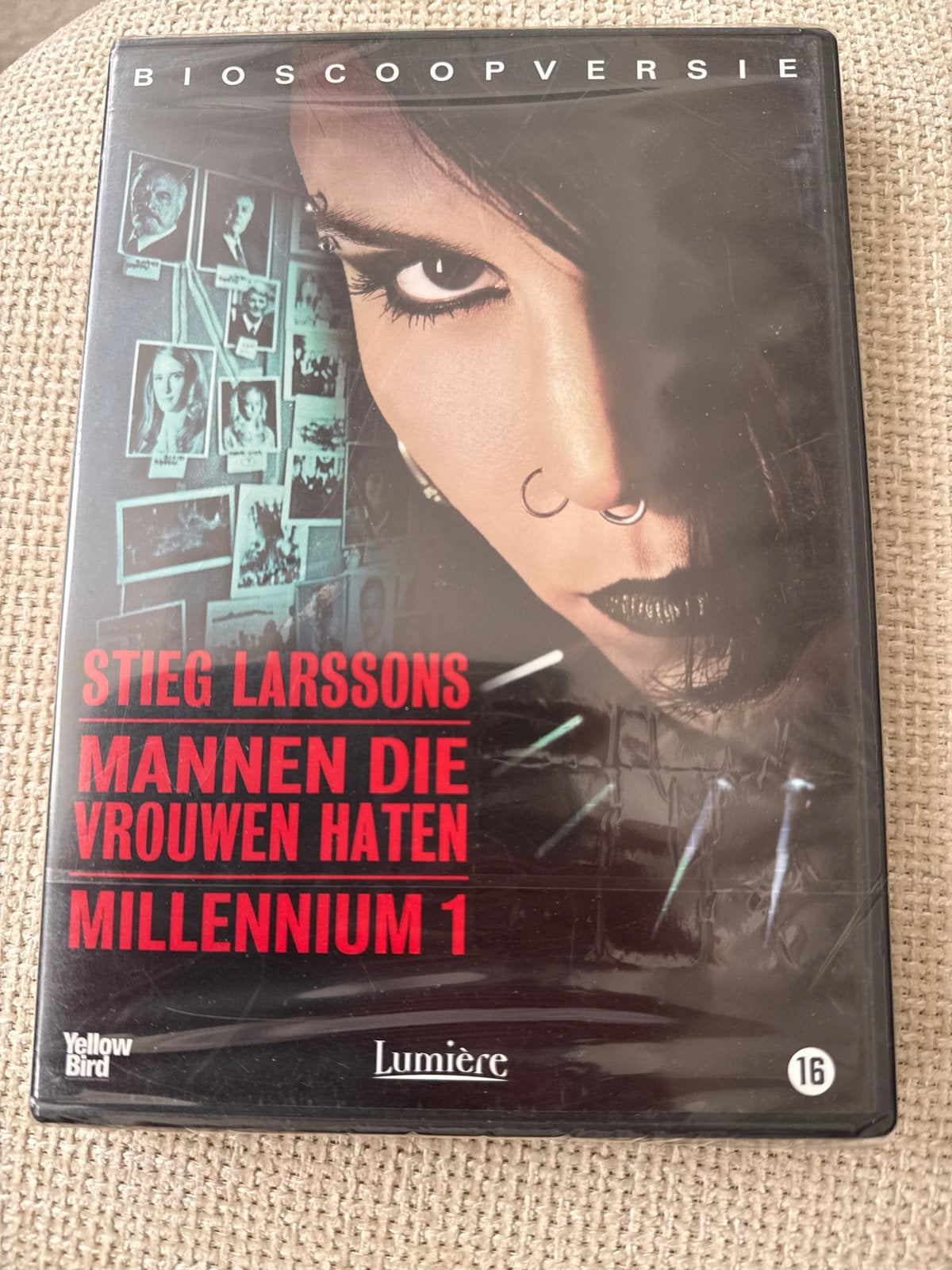 Stieg Larssons Mannen die Vrouwen Haten - Millennium 1 DVD, Cd's en Dvd's, Vanaf 16 jaar, Ophalen of Verzenden, Gebruikt, Detective en Krimi