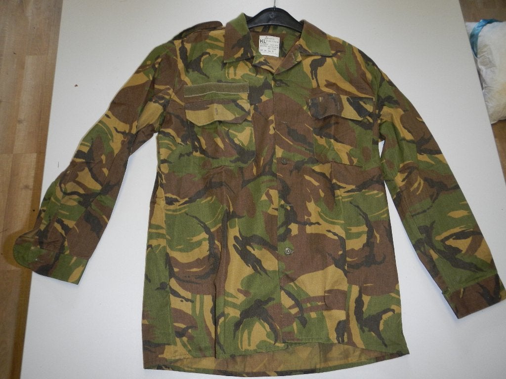 Blouse Woodland camouflage Nederlands leger diverse maten, Ophalen of Verzenden, Landmacht, Nederland, Kleding of Schoenen