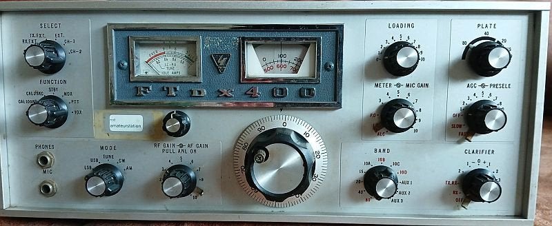 Transceiver YAESU FTDX400, Telecommunicatie, Ophalen, Niet werkend, Zender en Ontvanger