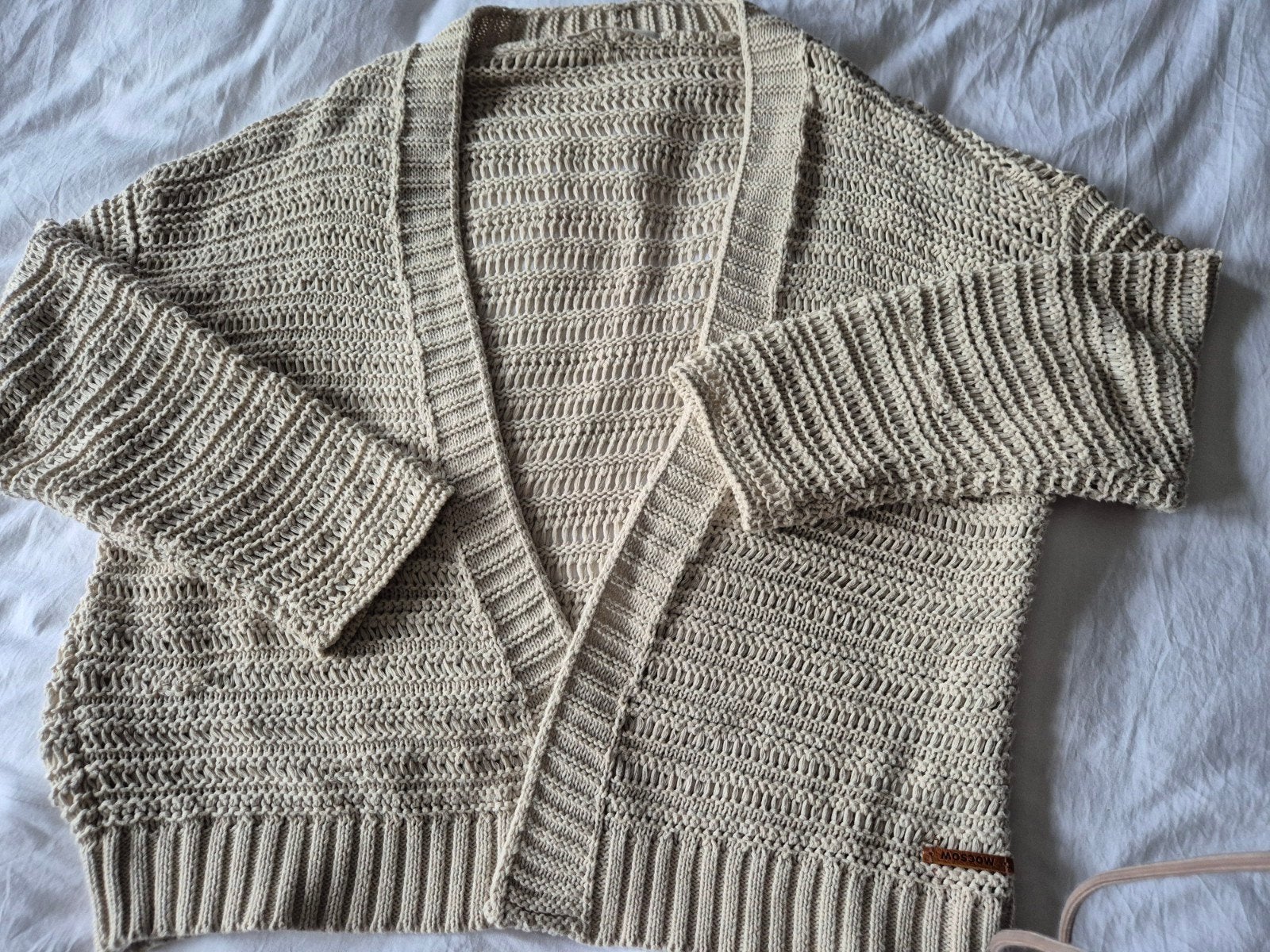 Moscow gebreid vest, maat XL, 100% katoen, Kleding | Dames, Moscow, Ophalen of Verzenden