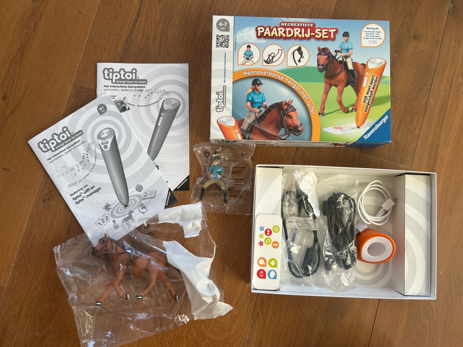 Tiptoi paardrij-set als nieuw!, Ophalen of Verzenden, Zo goed als nieuw