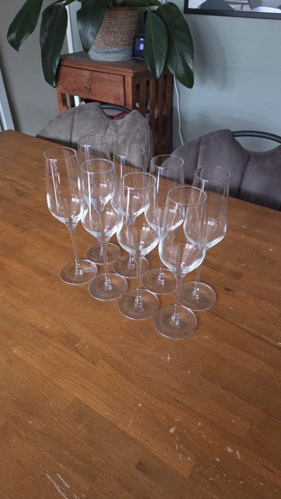 Vivo Albert Heijn spaaractie verschillende glazen – 18 stuks, Ophalen, Zo goed als nieuw, Overige typen