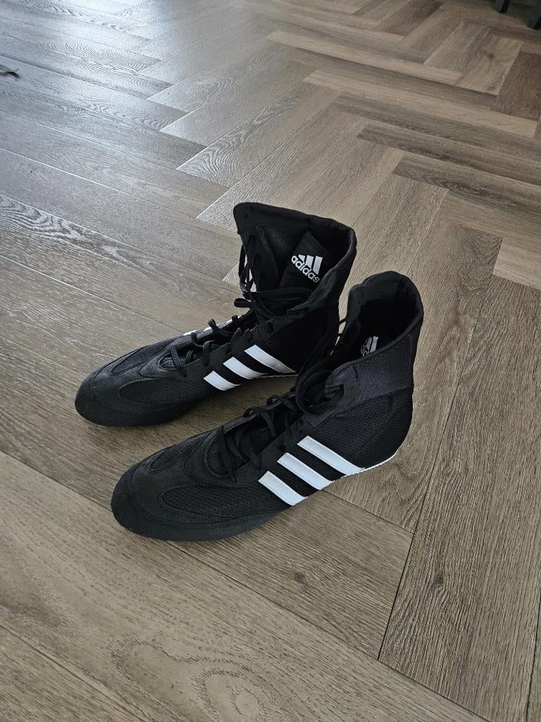 Adidas Box Hog 2.0 Boksschoenen maat 47 1/3, Ophalen, Nieuw, Boksschoenen