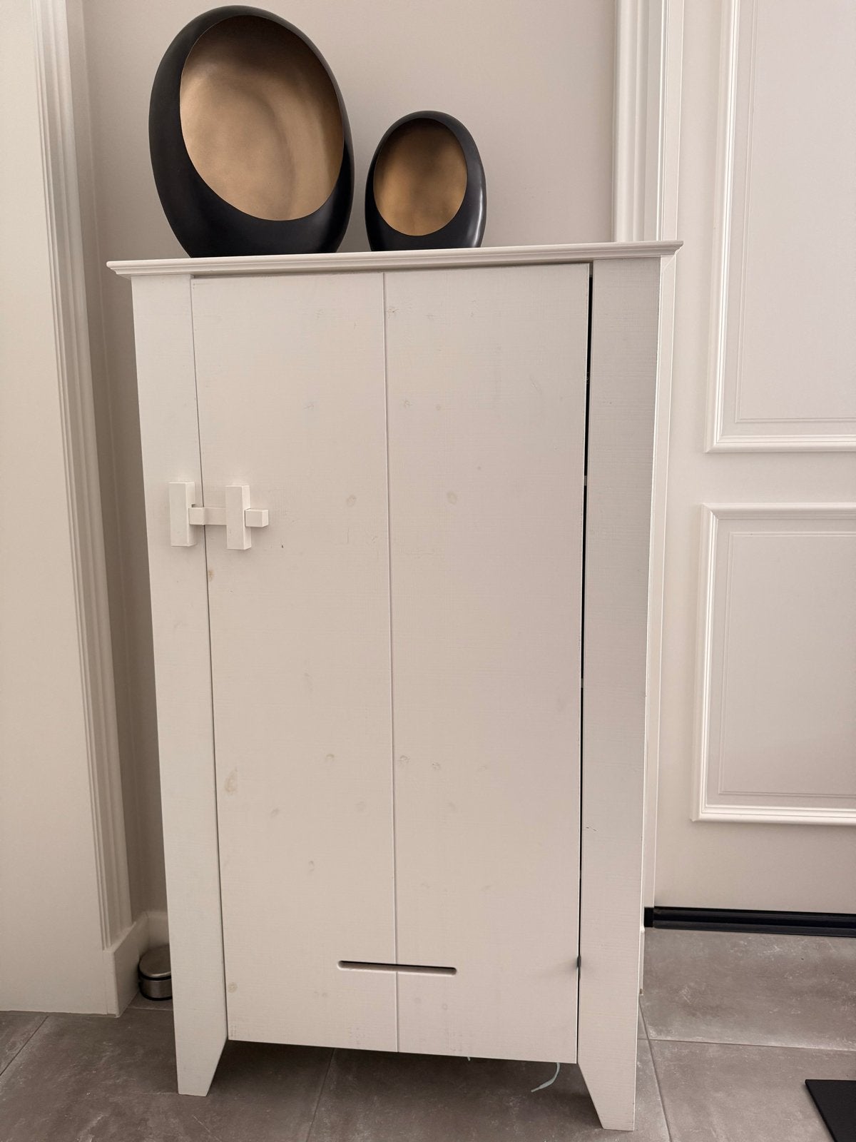 Woood kast wit, Ophalen, Gebruikt