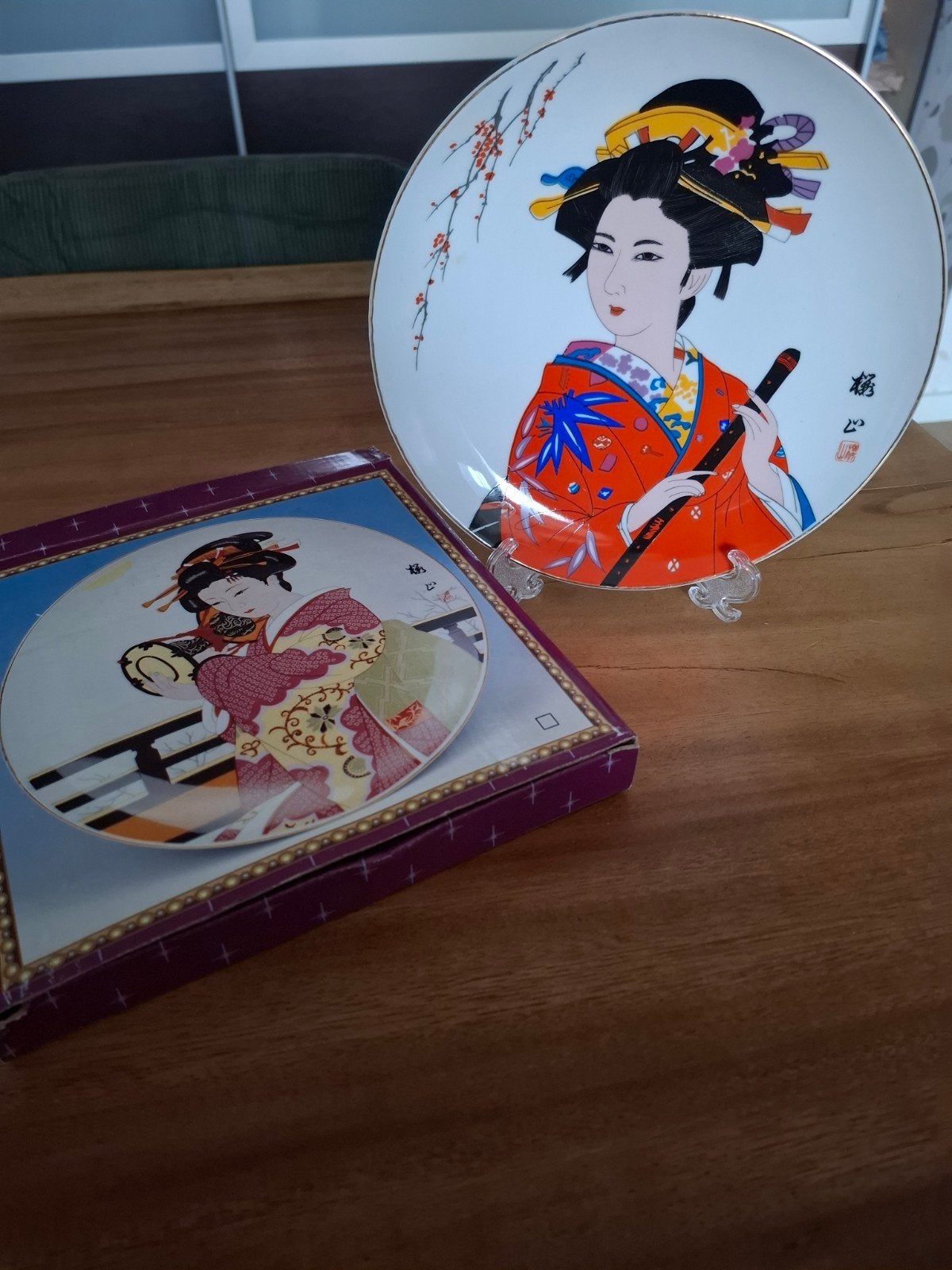 chinees bord met houder, Seizoenskaart, Eén persoon
