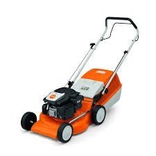 Benzine grasmaaier met opvangbak - Zo goed als nieuw, Tuin en Terras, Cirkelmaaier, Stihl, Minder dan 30 cm, Ophalen of Verzenden