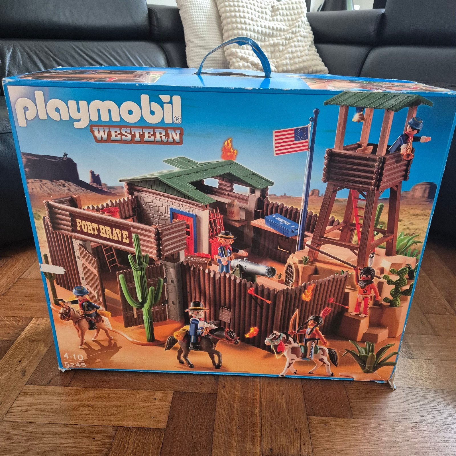 Playmobil Western Fort Brave 5245, Ophalen, Gebruikt, Gebouw, Losse onderdelen