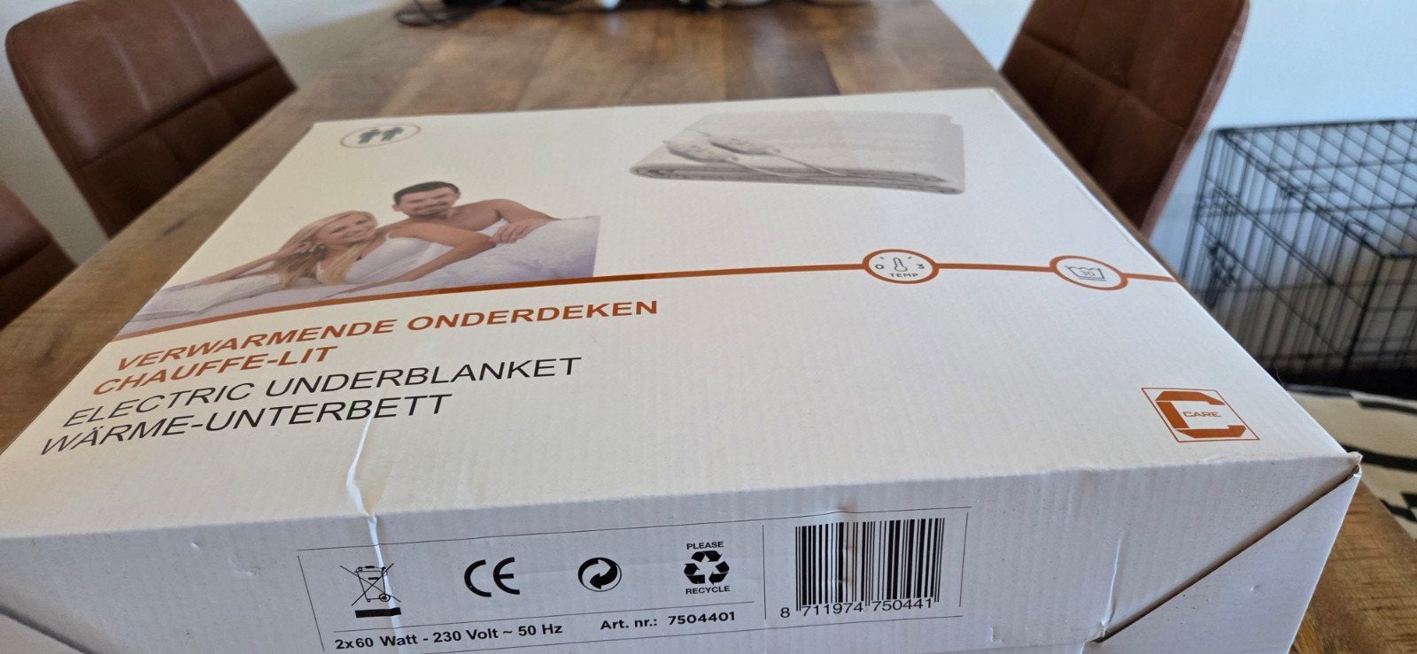 te koop verwarmde onderdeken, Ophalen, Tweepersoons, Kussen