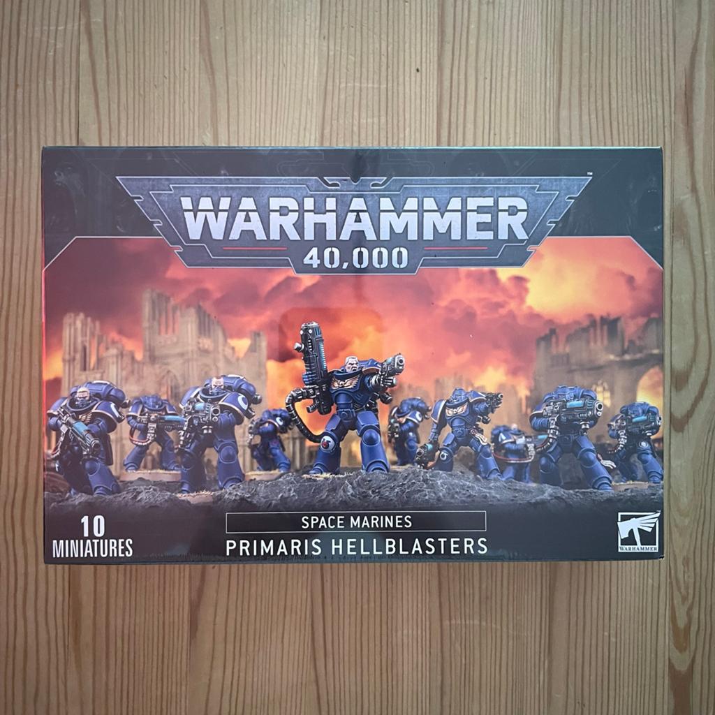 Warhammer 40,000: Space Marines Primaris Hellblasters (10), Hobby en Vrije tijd, Wargaming, Nieuw, Warhammer 40000, Figuurtje(s)