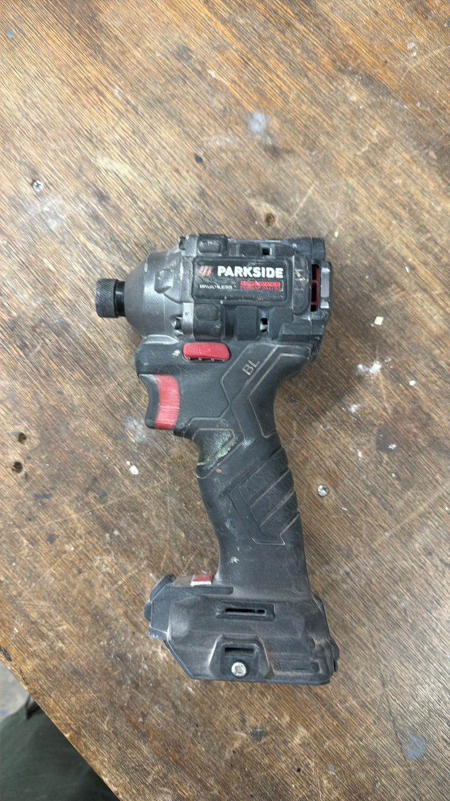 Parkside performance 20v slagschoevendraaier, Ophalen, Gebruikt, Boor- en Schroefmachine, Variabele snelheid
