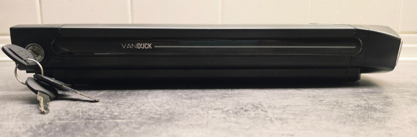 Fietsaccu VanDijck met sleutels Lithium-ion (Li-ion) accu 36