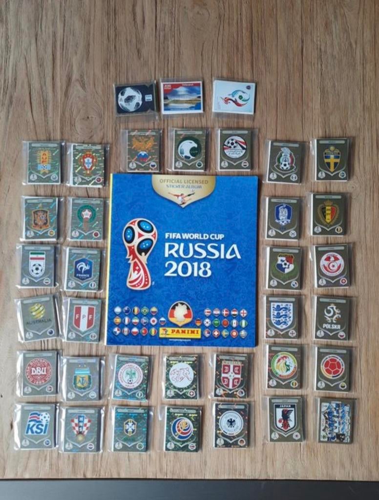 Panini FIFA World Cup Russia 2018 Complete Set, Verzenden, Nieuw, Meerdere stickers