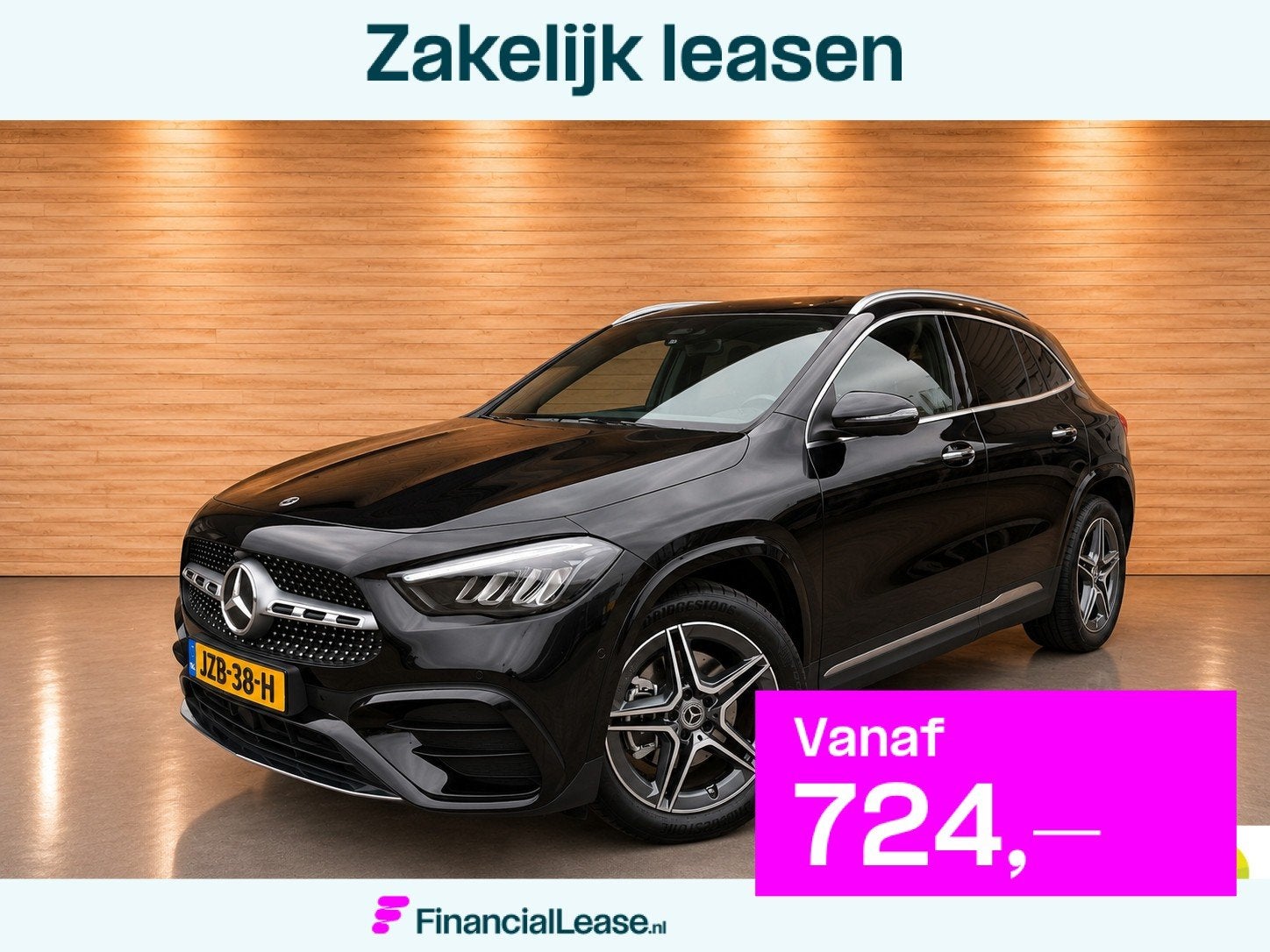 Mercedes GLA-klasse 250 e AMG Line PLUG-IN ADAPTIVE CRUISE., Met garantie (alle), Zwart, Hybride Elektrisch/Benzine, Onderhoudsboekje