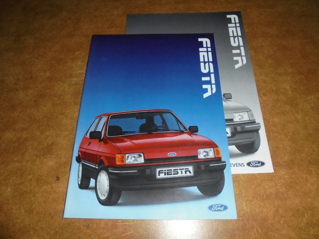 brochure Ford Fiesta  1986, Boeken, Ophalen of Verzenden, Nieuw, Ford