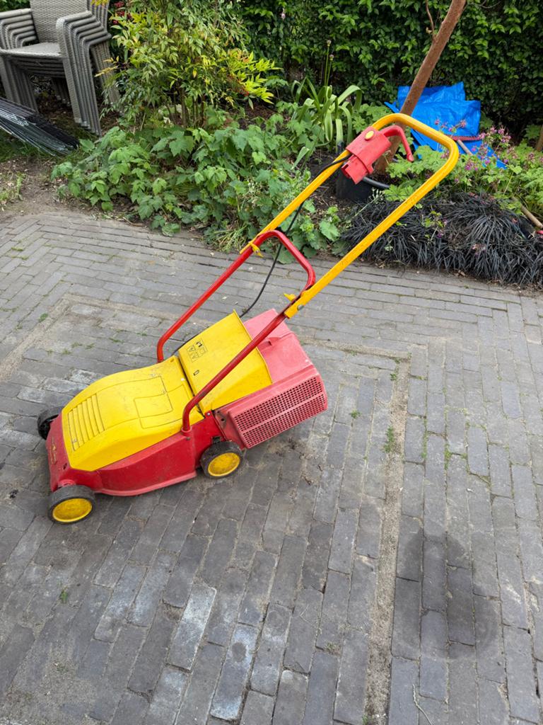 Wolf Garten Picco 32 E Elektrische Grasmaaier, Tuin en Terras, Grasmaaiers, Ophalen, Cirkelmaaier, Gebruikt, Elektrische grasmaaier