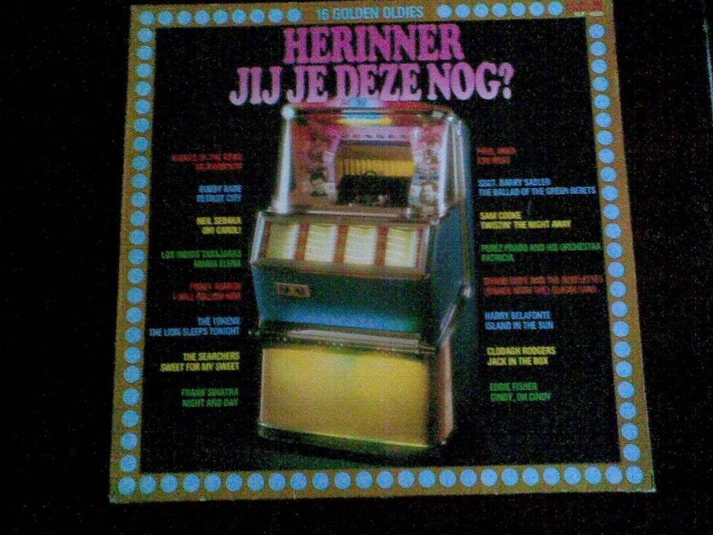 LP - Herinner jij je deze nog? - 16 Golden Oldies, Ophalen of Verzenden, Zo goed als nieuw, 12 inch, Overige genres