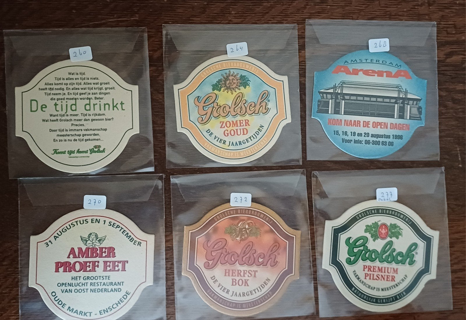 Grolsch Viltjes Collectie - Zomer, Herfst, Pilsner & Meer, Verzamelen, Ophalen of Verzenden, Zo goed als nieuw, Viltje(s), Grolsch