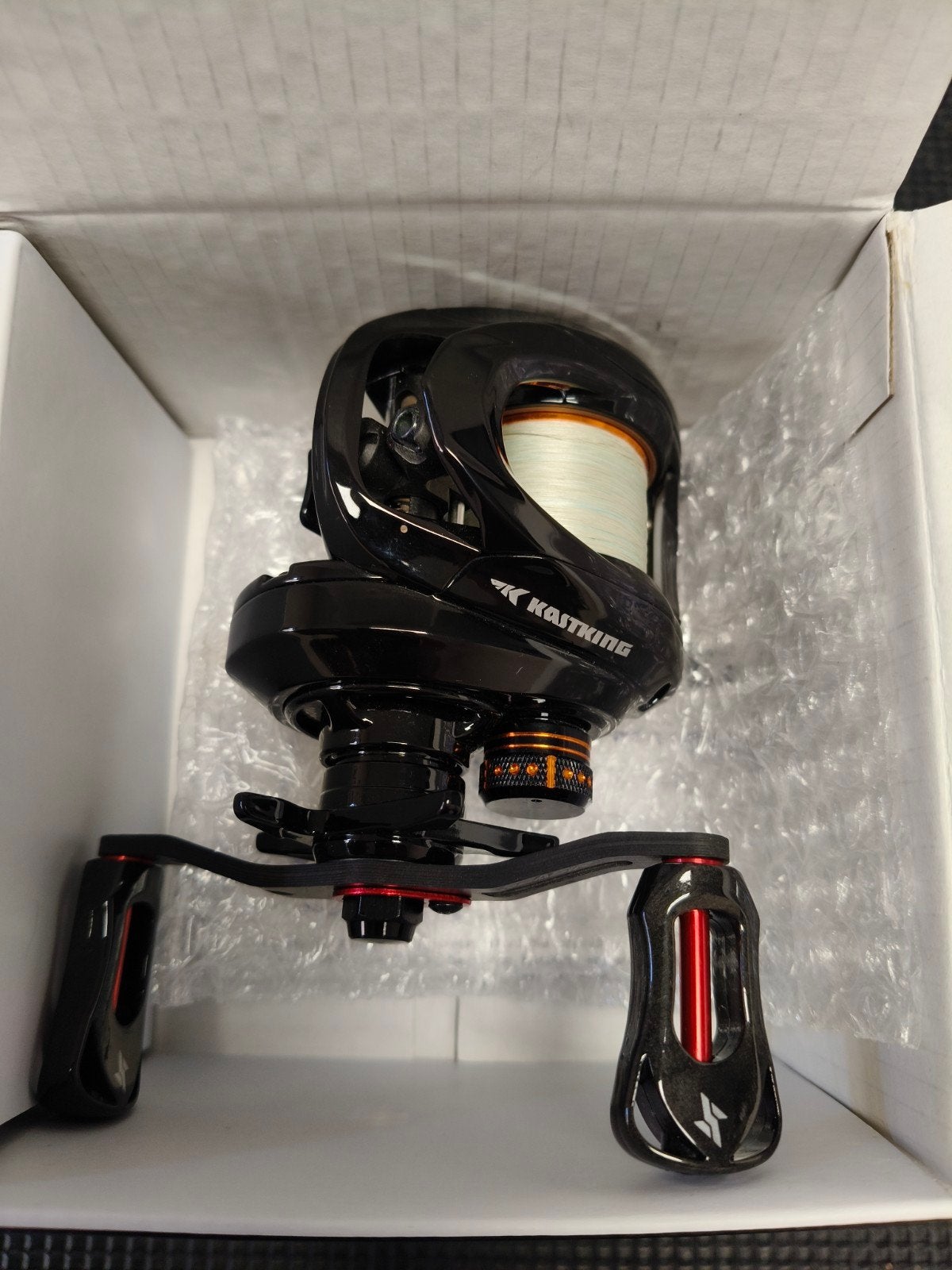 KastKing Zephyr BFS Reel - Perfect voor licht kunstaas, Watersport en Boten, Ophalen of Verzenden, Zo goed als nieuw, Molen