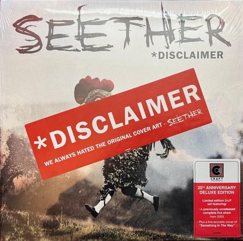 Seether *Disclaimer 3LP Deluxe Edition, Limited Edition,…, Geseald, 2020 tot heden, Ophalen of Verzenden, 12 inch