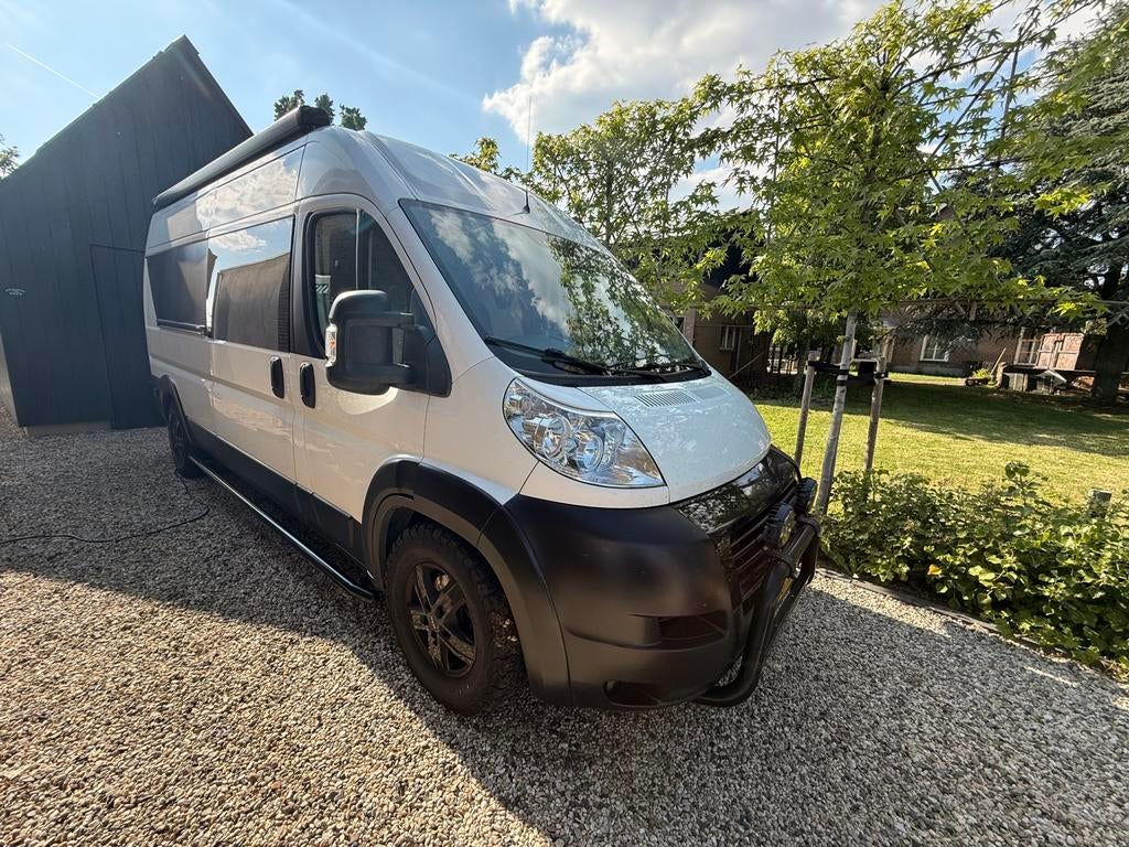 Fiat Ducato Maxi LH2 2.3 Buscamper 6m, Caravans en Kamperen, Buscamper of Camperbus, Tot en met 2, Particulier, Koelkast
