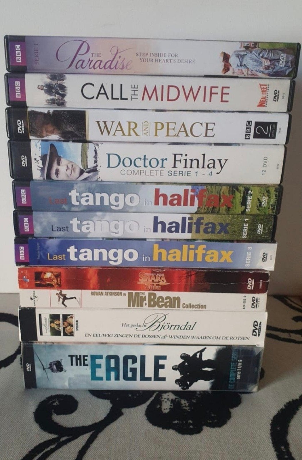 Diverse DVD Boxsets: BBC Series, Mr. Bean, The Eagle, Gebruikt, Boxset, Drama, Ophalen of Verzenden