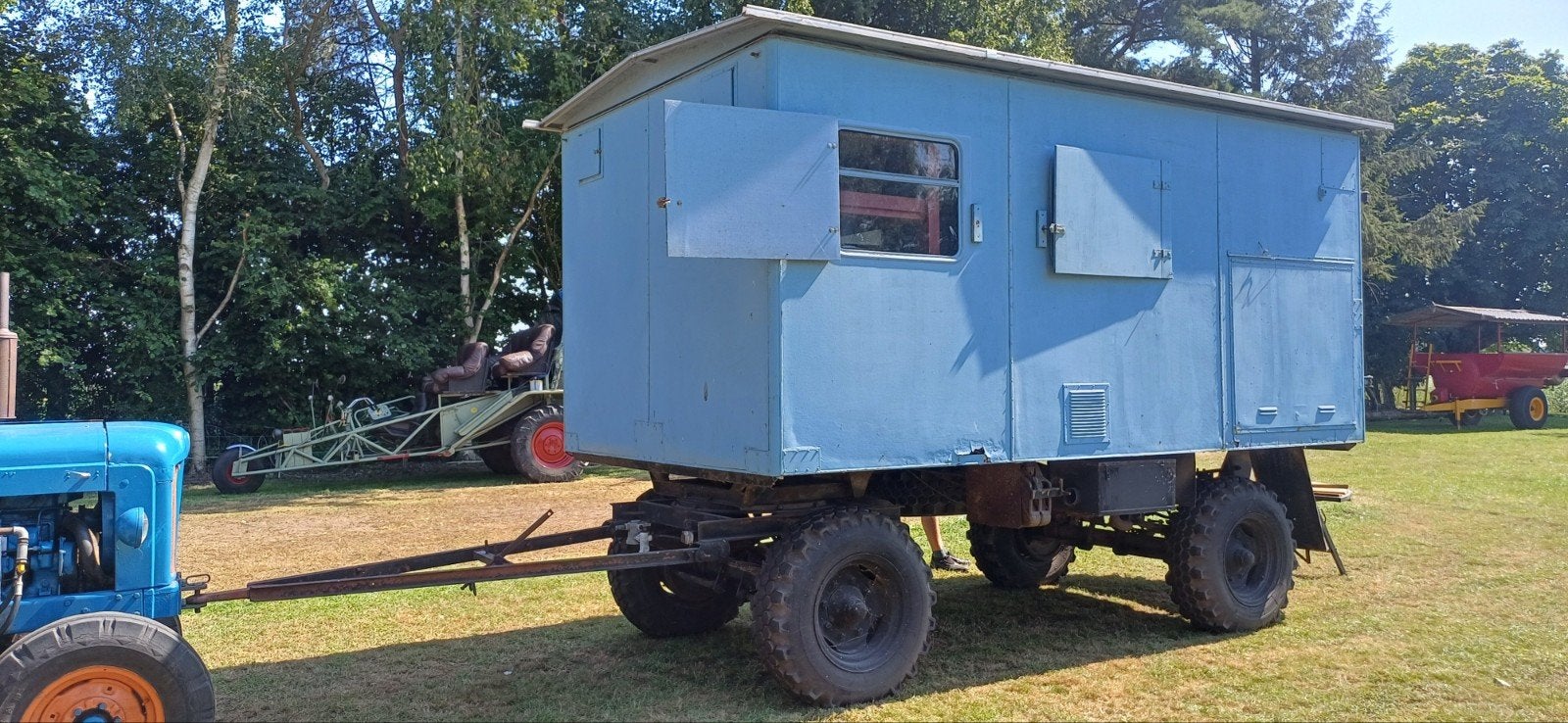 Keet pipowagen woonwagen schaftkeet sta caravan challet, Doe-het-zelf en Verbouw, Bouwketen en Schaftketen, Ophalen