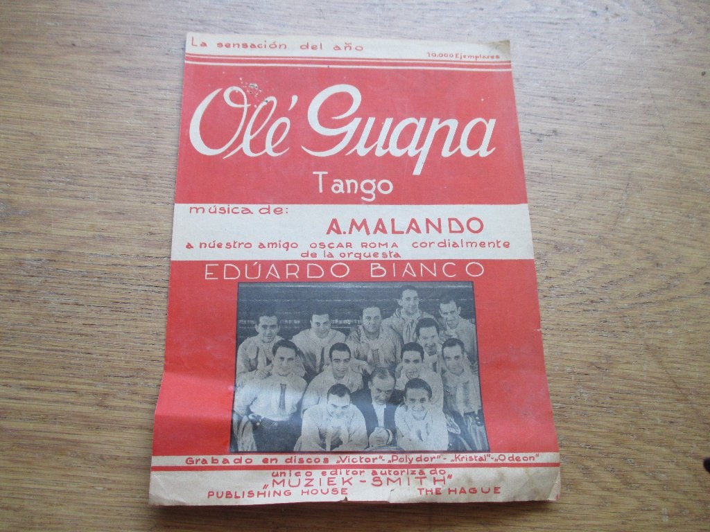 OLÉ GUAPA - TANGO VAN MALANDO, Muziek en Instrumenten, Ophalen of Verzenden, Gebruikt, Artiest of Componist, Populair