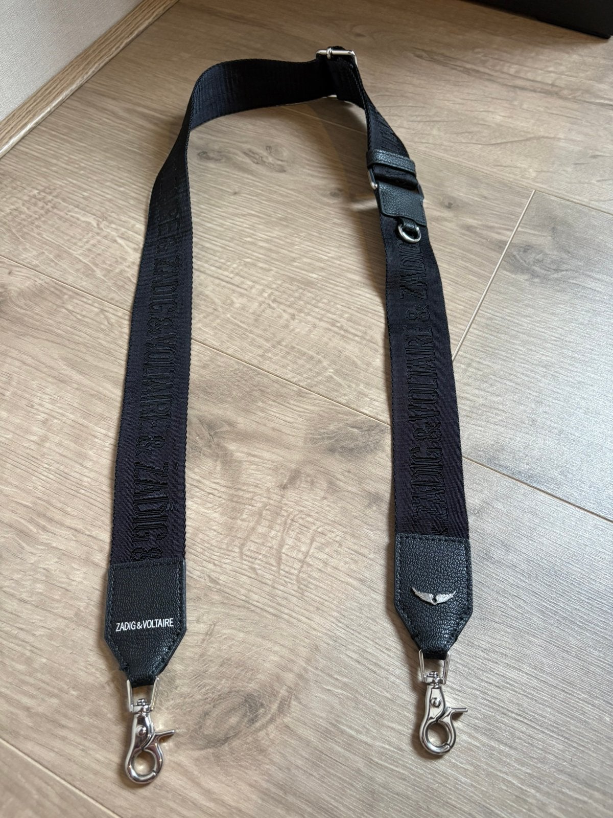 Zadig & Voltaire strap, Ophalen, Nieuw, Zwart, Overige merken