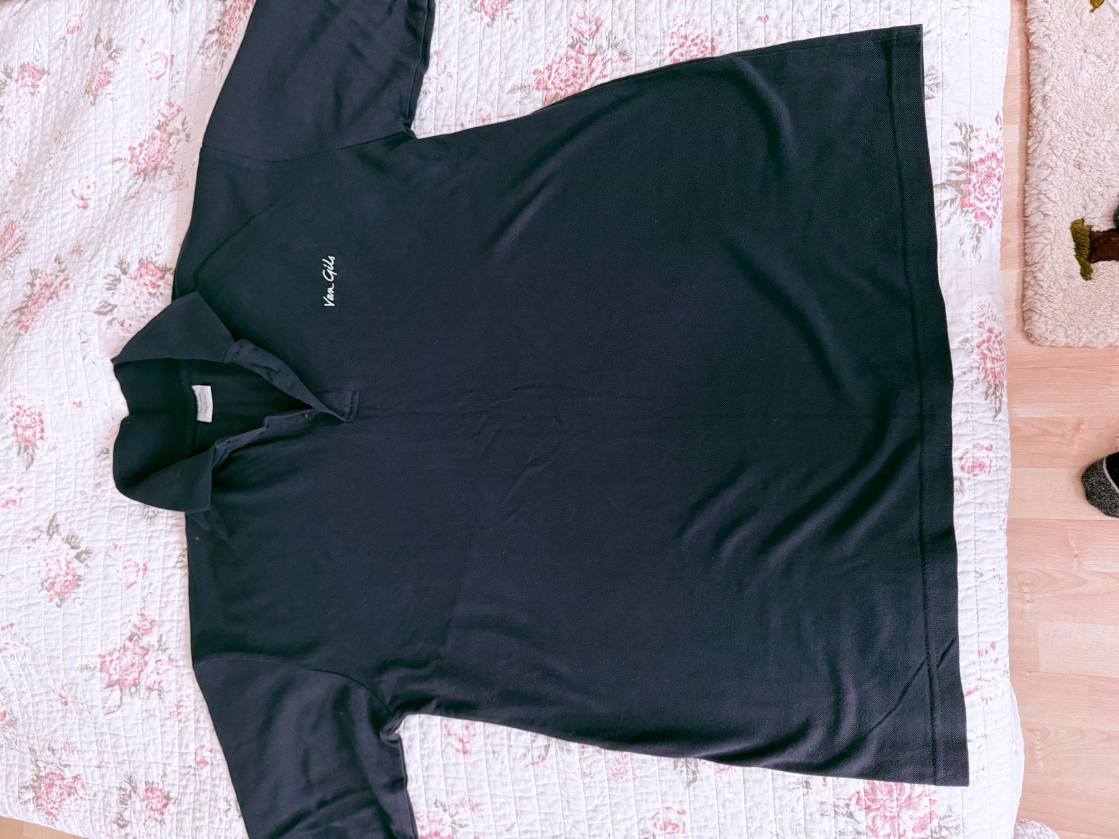 Van Gils Polo Shirt - Donkerblauw - Maat L - Nieuw, Ophalen of Verzenden, Nieuw, Maat 52/54 (L), Blauw